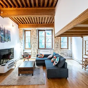 Appartement Soyeux - Superbe Canut Quai De Saone, Lyon